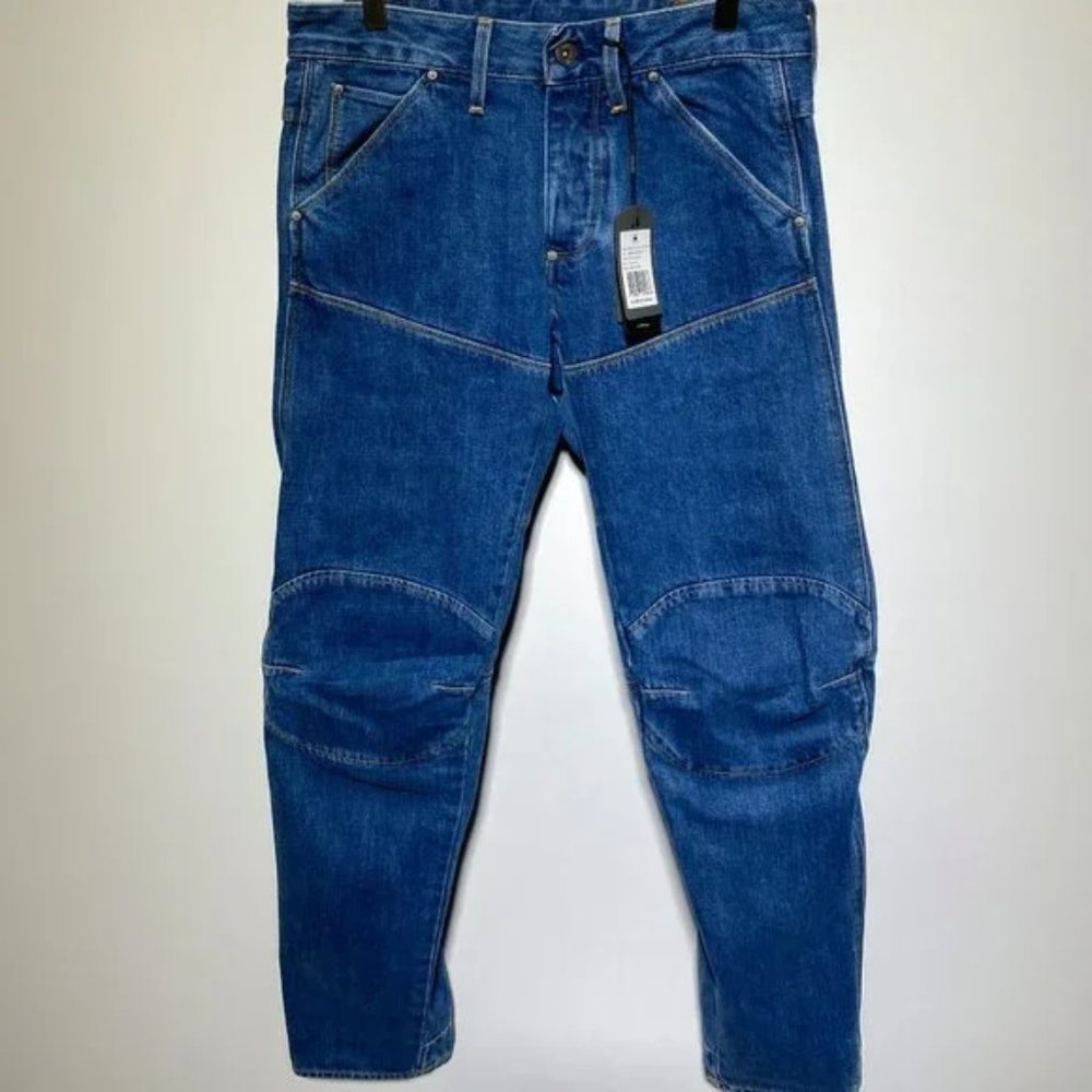 G-STAR RAW MENS TUNNEL DENIM JEANS MEDIUM AGED - Picture 1 of 3